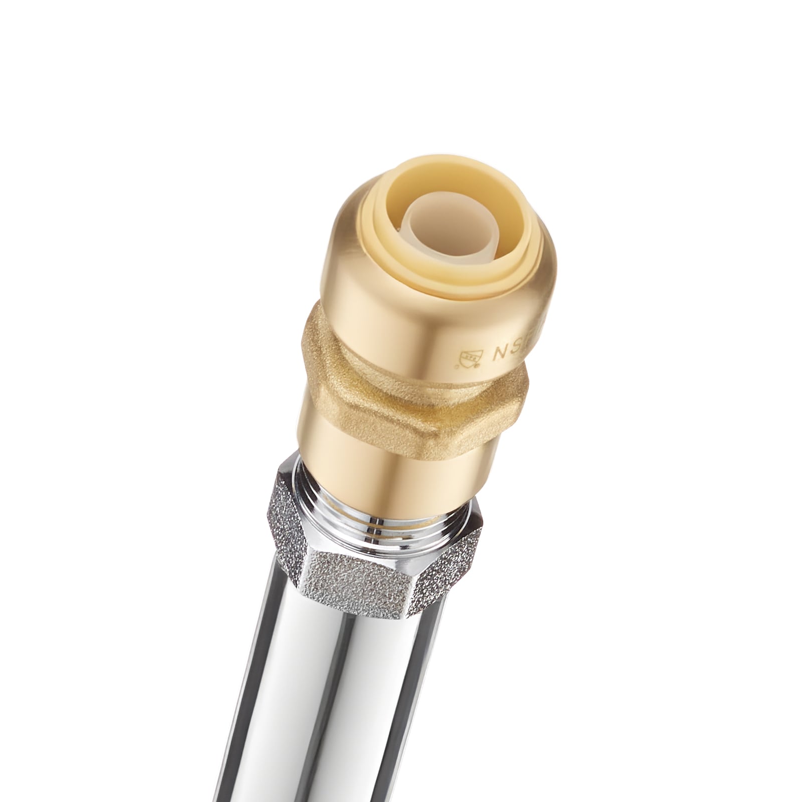 Anti-Siphon Frost-Proof Sillcock, 12" Freeze Proof Outdoor Faucet Bib With Backflow Preventer, 1/2" Push-to-Fit Connector X 3/4" Hose Bibb, No Lead Frost-free Spigot For PEX Copper CPVC Pipes_maomaolike.com
